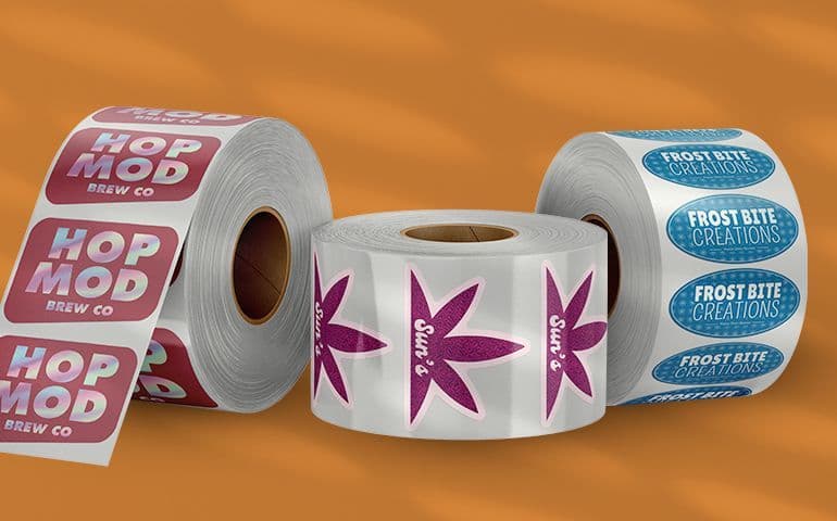 Get on a Roll with Custom Kiss Cut Stickers