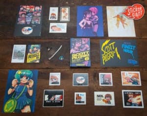 Varieties of Custom Comic Stickers from StickerGiant