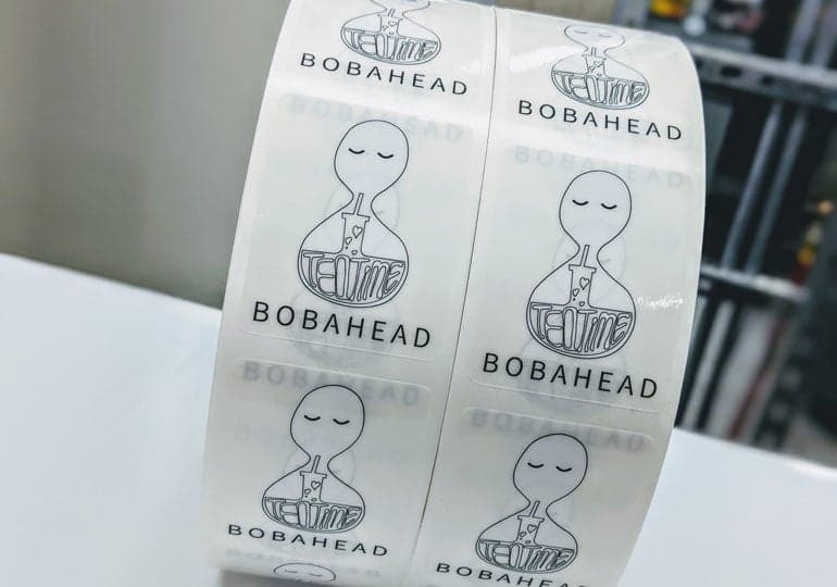 StickerGiant BobaHead Clear Labels 2018 blog