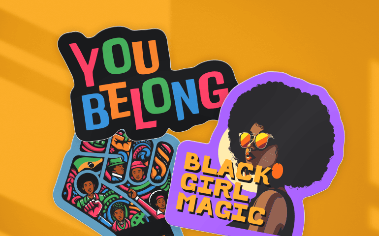 How Stickers Can Celebrate Diversity and Representation Year Round