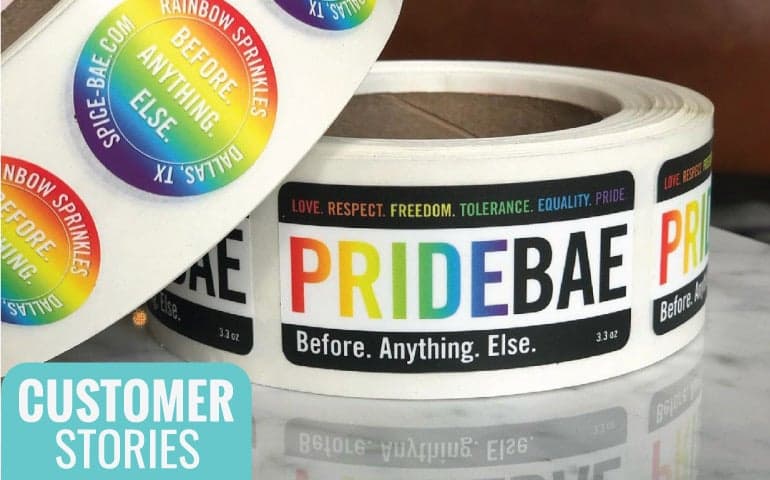 stickergiant customer stories spice bae pride bae labels web