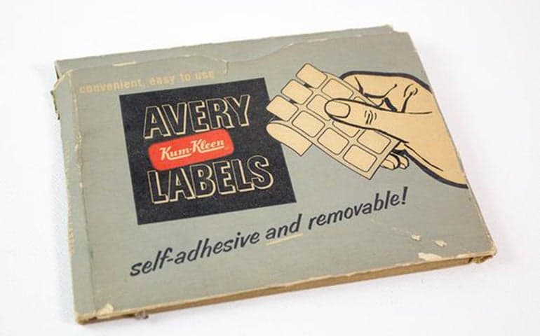 StickerGiant shares an image of original avery labels