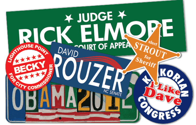 StickerGiant Political Stickers mashup