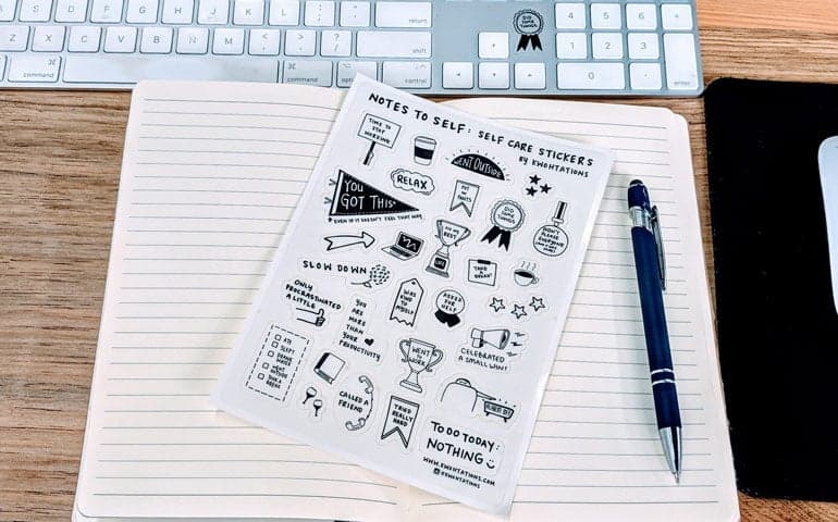 StickerGiant Kwohtations Clear Sticker Sheet 2019 blog