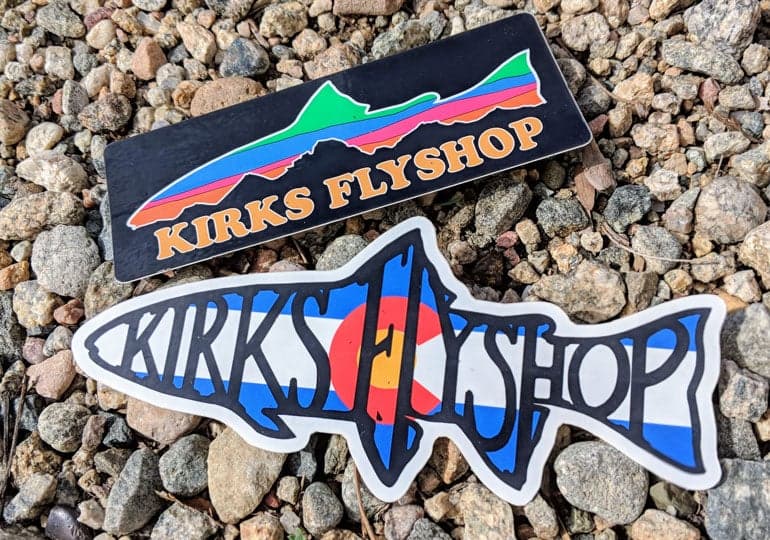 StickerGiant Kirks Fly Shop 2018 custom die cut stickers 2 blog